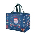 thumbnail image 1 of Harliver 12.6" x 9.8" Christmas Large Tote Bags Holiday Reusable Grocery Bags for Classroom Party Favor Supplies, Christmas Shopping Bags, Xmas Party Supplies Bags, 1 of 5