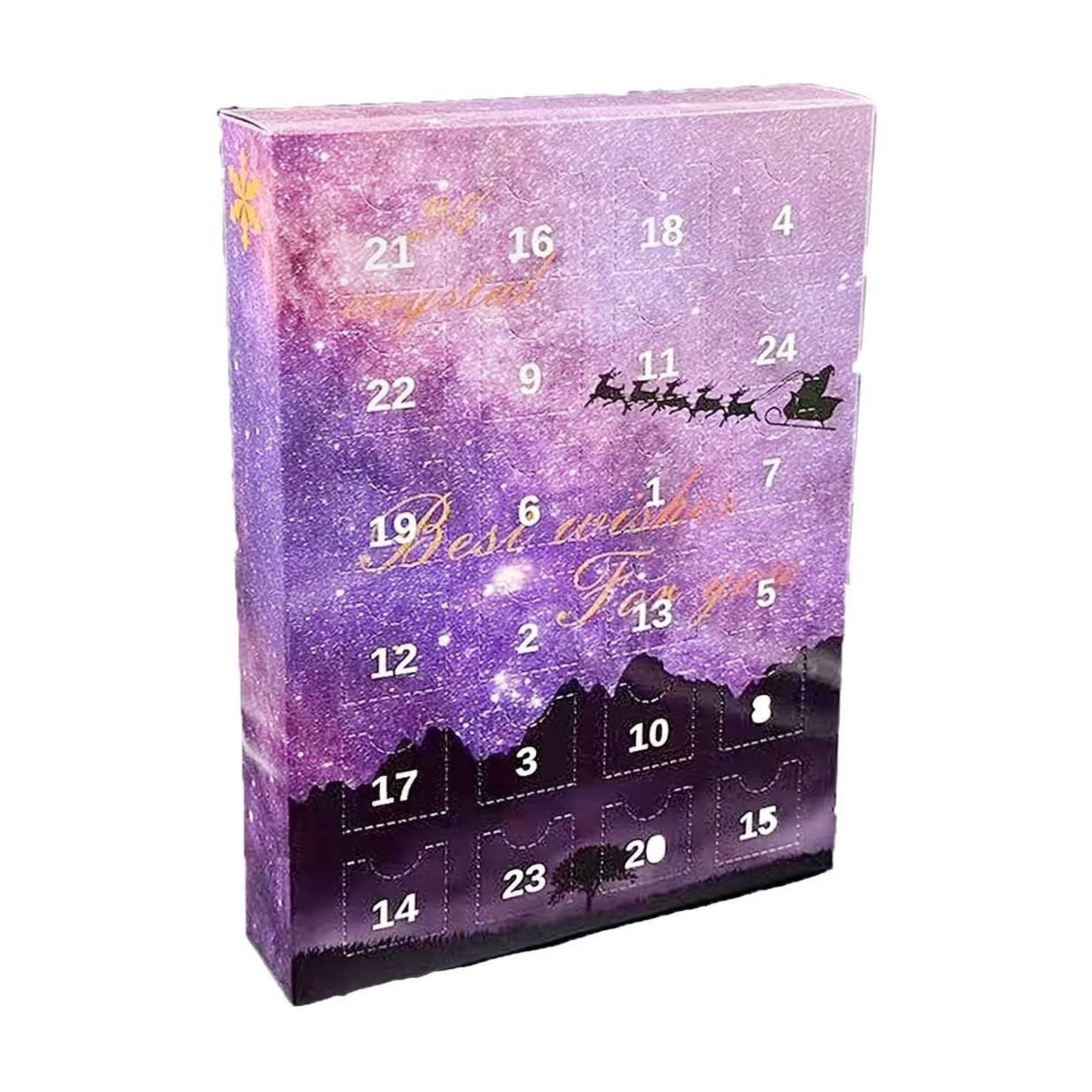 Harliver 2024 Halloween Christmas, 24Day Countdown Calendar with