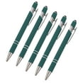 thumbnail image 1 of Harliver 5 Pack Ballpoint Pen 2-in-1 Stylus Retractable Ballpoint Pen with Stylus tip, Metal Stylus Pen for Touch Screens, 1.0 mm, Men Women Retractable Pens (Black Ink), 1 of 8