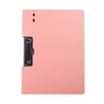 thumbnail image 1 of Harliver Clipboards a4 Clip File A4 Binder Storage, Clipboard Plastic Side Opening Box Waterproof PVC Document Drawing Pad Clip Organizer File Board Note Office Conference (Pink), 1 of 8
