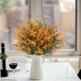 thumbnail image 1 of Harliver Fall Artificial Fall Flowers Fake Plastic Plants, No Fade Faux Autumn Plants, Thanksgiving Christmas Wedding Party Home Garden Fireplace Décor (Fall Brown & Fall red), 1 of 6