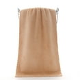 thumbnail image 1 of Harliver Microfiber Bath Towel 3.93x1.57 Inche Lightweight and Quick Drying, Ultra Soft Highly Bathroom Highly Absorbent Quick Dry Bathroom Towel for Hotel Shower Spa(Coffee), 1 of 7