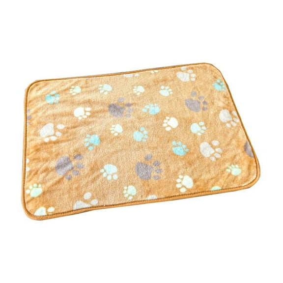 Harliver Pets Cat Bed for Indoor Cats Washable Dog Crate Pad Dog Bed Mat for Small Dogs Pet Kennel Pad for Cage Soft Flat Puppy Mattress Kitten Cute Cushion Sleeping Anti-Slip Coffee