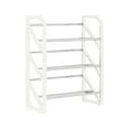 thumbnail image 1 of Harliver Shoe Rack Storage, Narrow 3 tier Shoe Storage Shelf, Free Standing Shoe Racks, Space Saving Shoe Rack Organizer for Entryway, Hallway, Bedroom, Living Room(9-12 Pair), 1 of 4