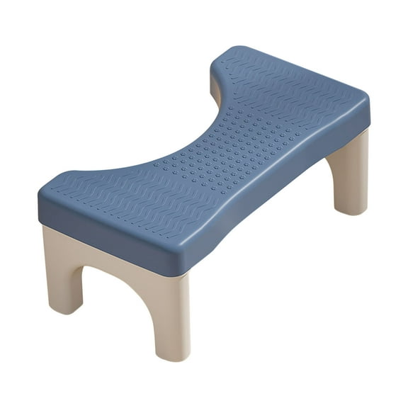 Harliver Toilet Stool Adult, Portable Poop Stool for Bathroom, Potty Foot Step Stool Squat for Adults, Toilet Leg Raiser Stand for Feet, Toilet Assistance Steps for Seniors & Toddlers
