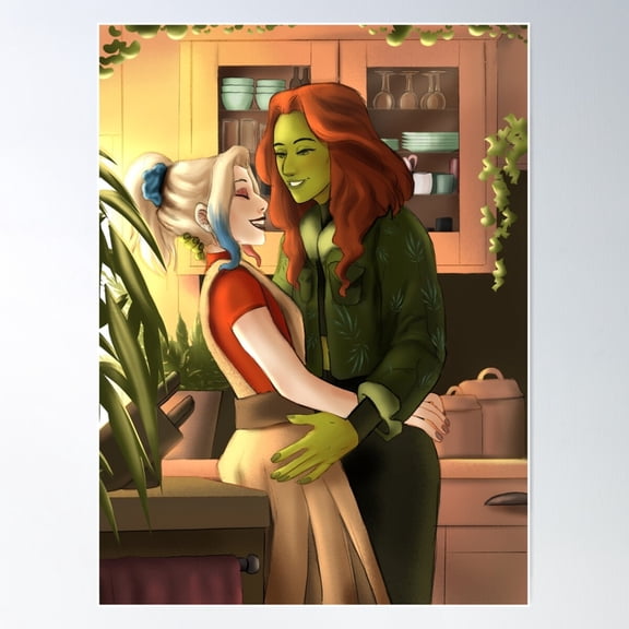 Harlivy Cottagecore Dc Poster Wall Art, Modern Wall Decor For Living Room Bedroom, 8x12 UNFRAMED