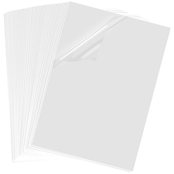 Harloon 400 Sheets Laser Transparency Film 8.3 x 11.7'', Overhead Projector Film Transparent Paper OHP Clear for Laser Printer and Copier, Photo, Office Supplies Transparent Film A4 Letter Size C86