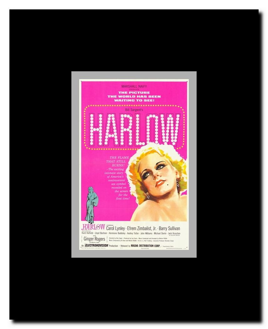 Harlow Framed Movie Poster