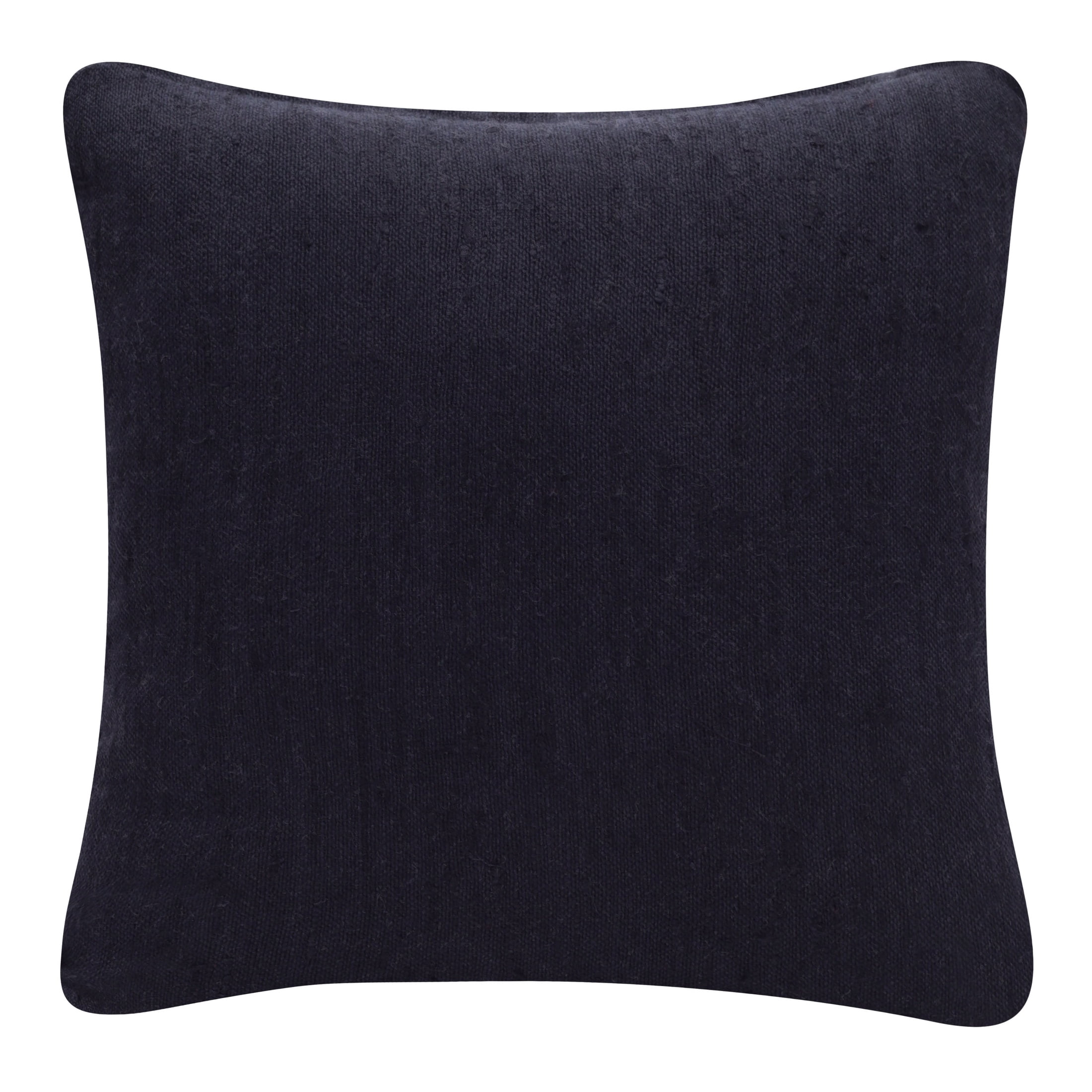 Harlow Hill Stacy Garcia Onyx Solid 20" x 20" Linen Blend Adult Decorative Feather Filled Pillow