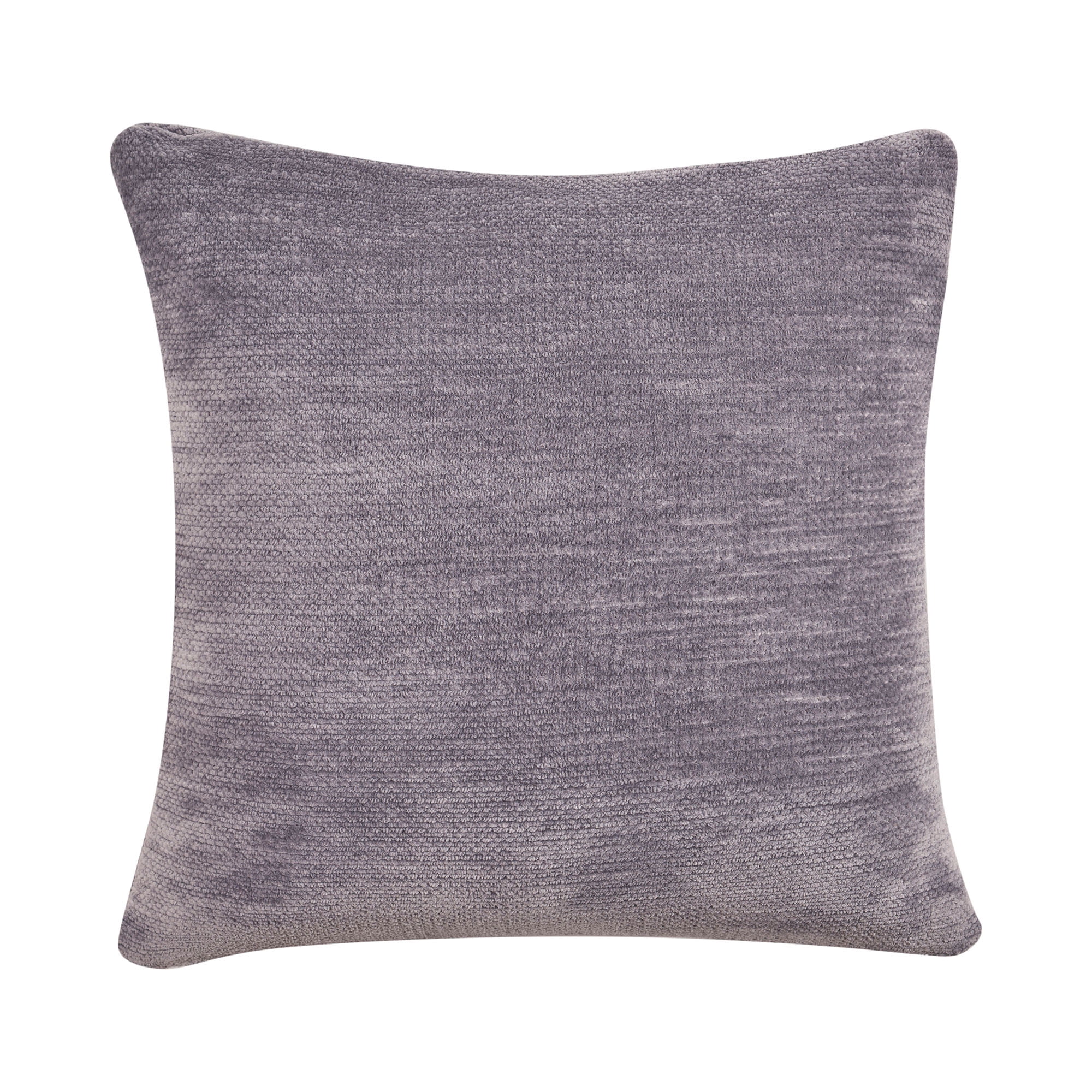 Harlow Hill Zara 24" x 24" Frost Gray Solid Chenille Adult Decorative Throw Pillow Cover