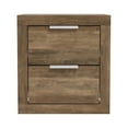 thumbnail image 1 of GALANO Harlowin 2 Drawer Nightstand - Knotty Oak, 1 of 7