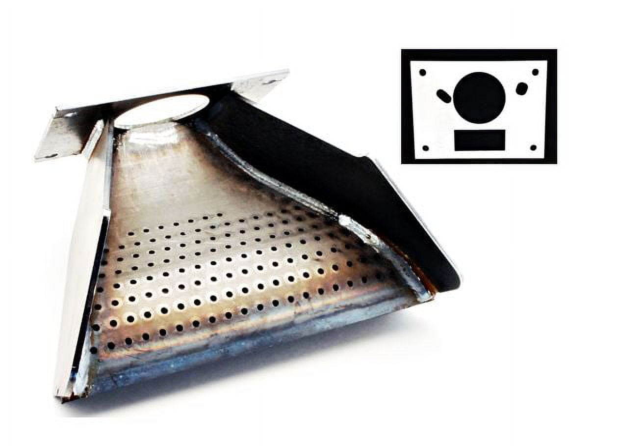 Harman Burn Pot/ Fire Pot Weldment + New Burn Pot Gasket 10007381