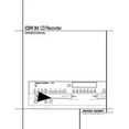 thumbnail image 1 of Instruction Manual ONLY for Harman Kardon CDR-30 CD Recorder Owners Manual REPRINT, 1 of 1