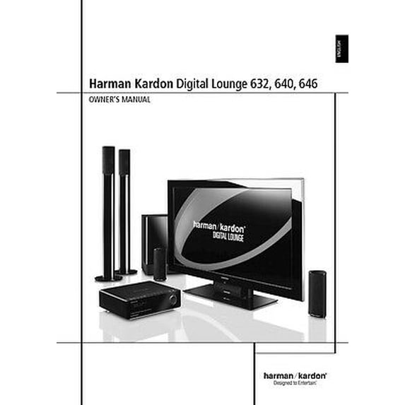 Harman Kardon Digital Lounge 646 Digital Lounge 646 Owners Instruction Manual REPRINT