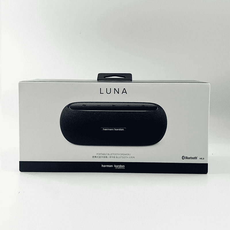 Harman Kardon Luna Portable Bluetooth Speaker, Black, Wireless