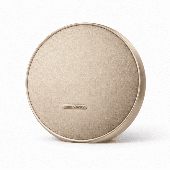 Harman Kardon Onyx Studio 9 Gold - Bluetooth Portable Wireless Speaker with Deep Bass, Built-in Battery, Multi-Speaker Pairing, Premium Home Audio