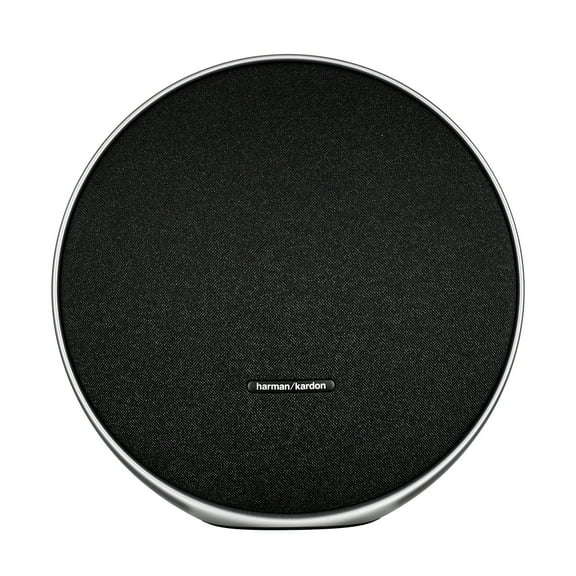 Harman Kardon Onyx Studio 9 - Portable Stereo Bluetooth Home Speaker with Built-in Battery and USB Charging, self-Tuning, and Multi-Speaker Connection by Auracast - Black