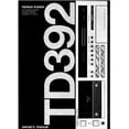 thumbnail image 1 of Instruction Manual ONLY for Harman Kardon TD-392 Tape Deck Owners Instruction Manual REPRINT, 1 of 1