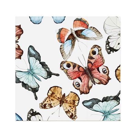 Harman Pack of 20 Butterfly Paper Cocktail 5" x 5"