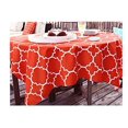 thumbnail image 1 of Harman Panama Tile Pattern Fabric Zippered Umbrella Tablecloth (60 x 90 Rectangle Umbrella, Tangerine), 1 of 5