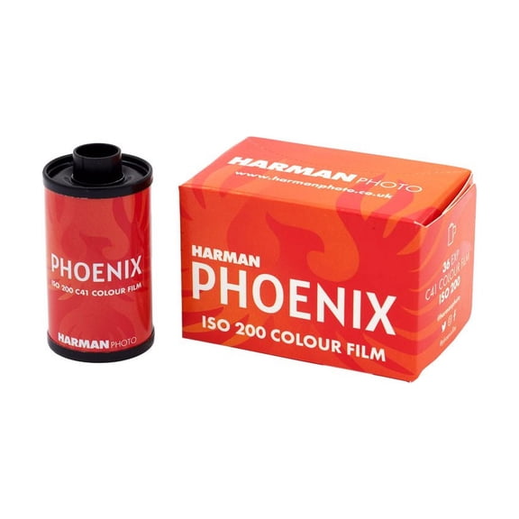 Harman Photo Phoenix ISO 200 C41 Color Negative Film (35mm, 36 Exposures, 1 Roll)