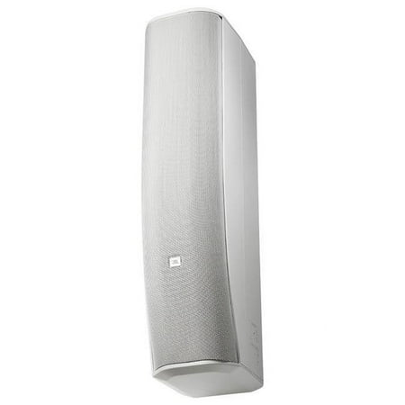 JBL - Constant Beamwidth Technology™ Two-Way Line Array Column Speaker, Wall Mount-Each - White
