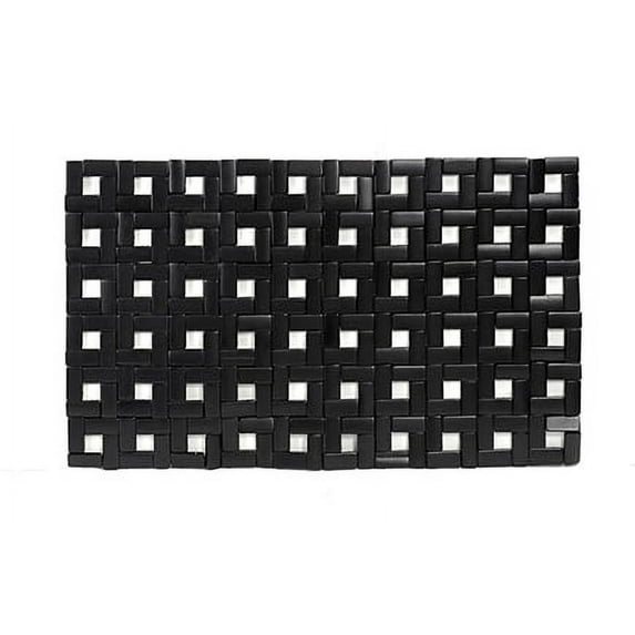 Harman Squares Bamboo Placemat 12" x 18" Espresso