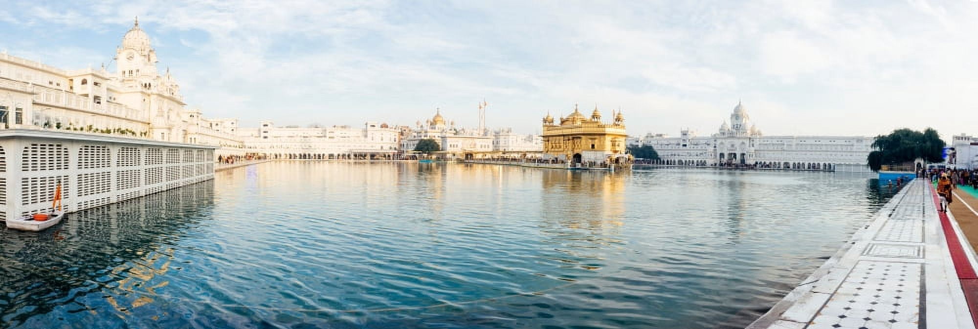 Harmandir Sahib (Golden Temple) Amritsar Punjab India Canvas Art - Panoramic Images (6 x 18)