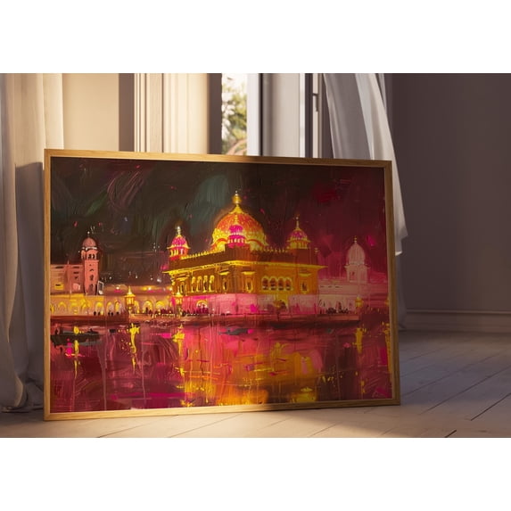 Harmandir Sahibgurdwara Oil Sikh Golden Temple Sikhism Alternate ...