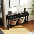 thumbnail image 1 of Harmijoy 60" Long Narrow Console Table w/4 Drawers and Open Storage Shelf Anti-Tip Kit, 1 of 8
