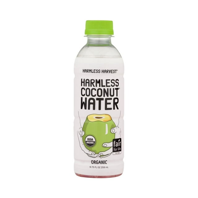 Harmless Harvest Coconut Water, 8.75OZ, 12 Pack