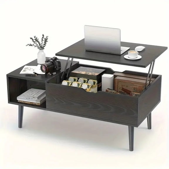 Harmless Wood Liftable Multi-Scene Coffee Table
