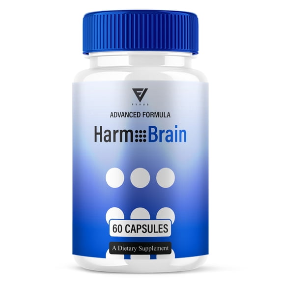 Harmo Brain Focus Supplement, HarmoBrain Support (60 Capsules)