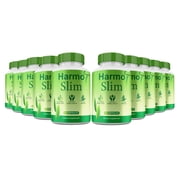 Harmo Slim Capsules, Maximum Strength All Natural Formula Pills, HarmoSlim Health & Wellness Supplement, 60 Capsules per Bottle 10 Pack