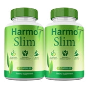 Harmo Slim Capsules, Maximum Strength All Natural Formula Pills, HarmoSlim Health & Wellness Supplement, 60 Capsules per Bottle 2 Pack