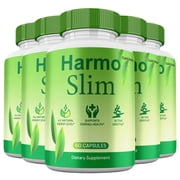 Harmo Slim Capsules, Maximum Strength All Natural Formula Pills, HarmoSlim Health & Wellness Supplement, 60 Capsules per Bottle 5 Pack