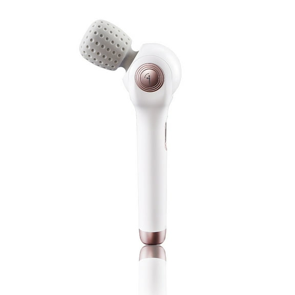Harmo Touch Foldable Massage Stick; Portable Rotating Massage Head; Suitable for Multiple Areas to Relieve Muscle Tension & Deep Tissue Soreness; White
