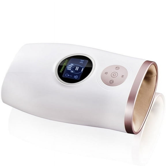 Harmo touch Electric Hand Massager for Arthritis & Carpal Tunnel Relief: Airbag Pressure Points with Heat & Compression. Rechargeable Cordless Massager. Valentines Gifts for Her/Him. Home/Office Use