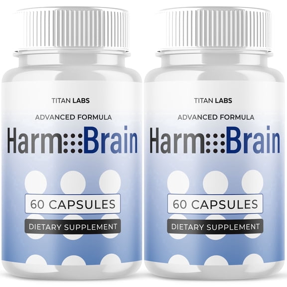 HarmoBrain Advanced Brain Support Formula Supplement Harmo Brain 120 Capsules