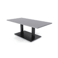 thumbnail image 1 of Harmon Series 5Ft Small Rectangular Coffee Table Square Metal Base, 1 of 7