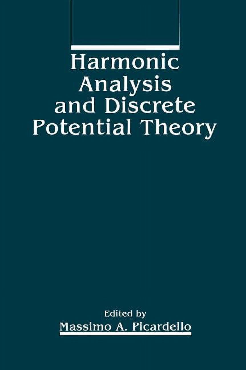 Harmonic Analysis and Discrete Potential Theory, (Hardcover)