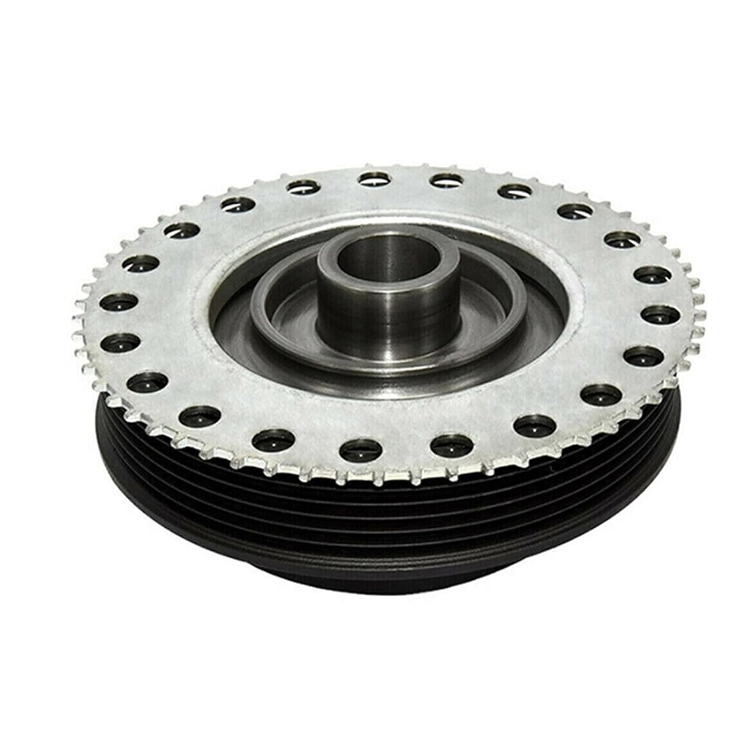 Harmonic Balancer Crankshaft Pulley LR068885 Compatible with Land Rover