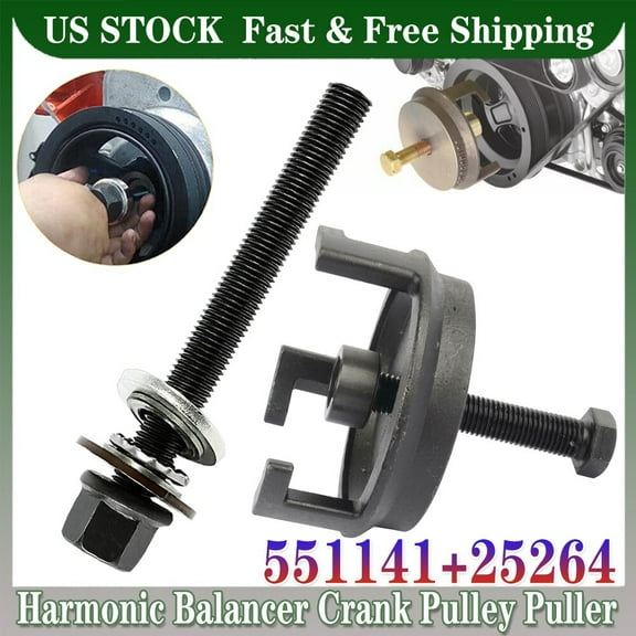 Harmonic Balancer Installer Puller Tool w/ Bearing For GM 5.3 5.7 6.0 6.2L LS
