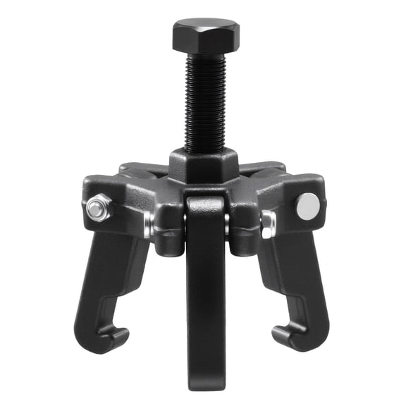 Harmonic Balancer Puller Kit Adjustable 3 Jaw Puller Fits Most Late Model Vehicles 3 Jaw Pulley Puller Set with 4 Forcing Rods for Removing Harmonic Balancers Without Removing Radiator