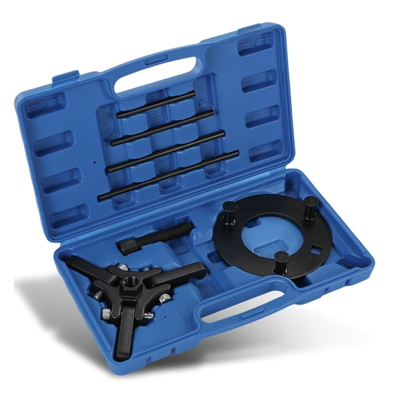 Harmonic Balancer Puller Set Upgraded 3-Jaw Pulley Puller with Holding Tool