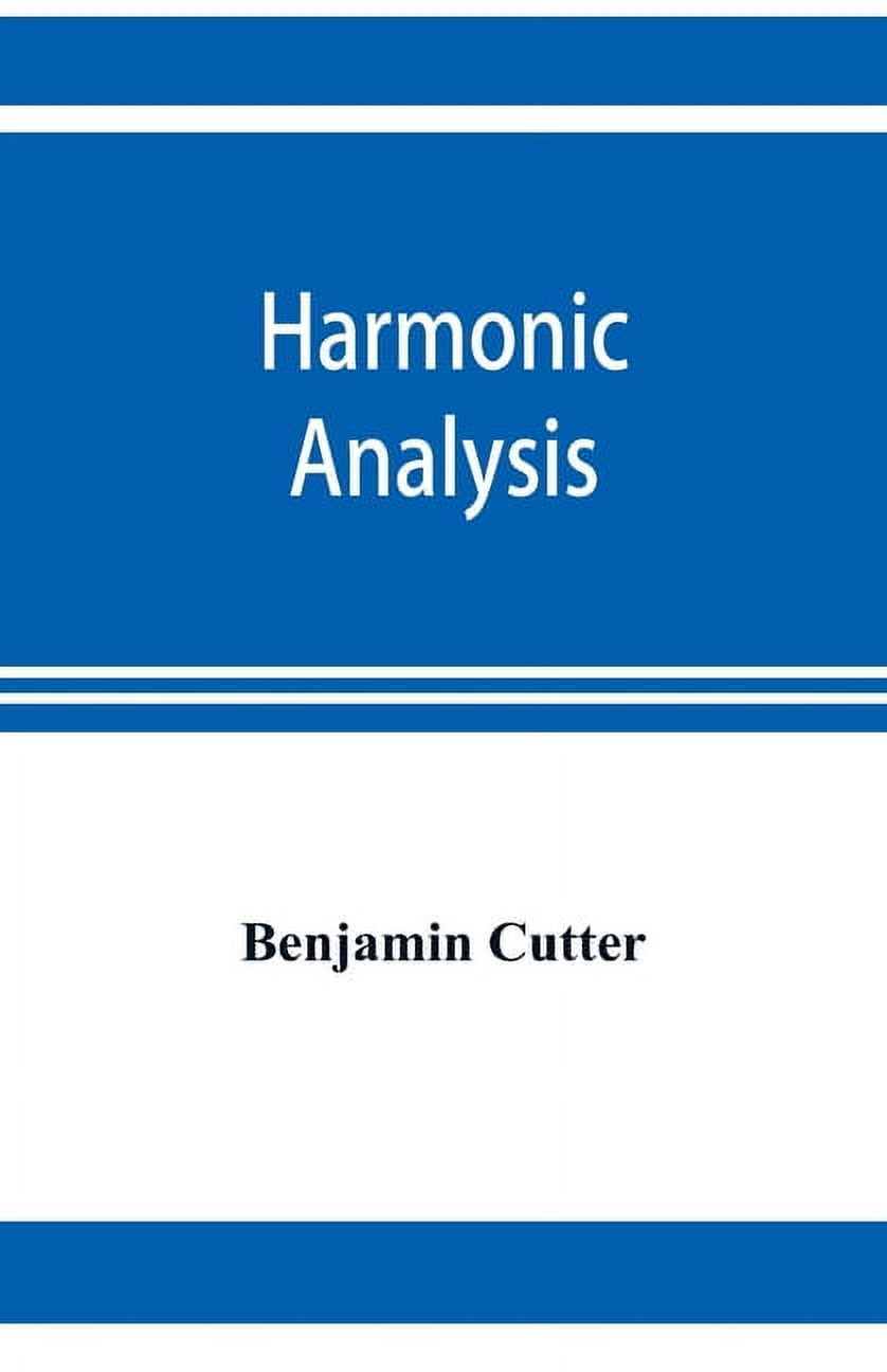 Harmonic analysis a course in the analysis of the chords and of the