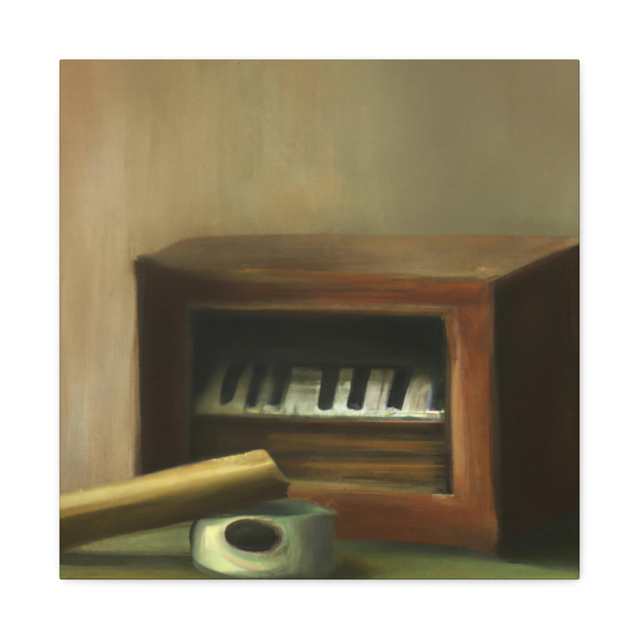 Harmonica in Neoclassicism - Canvas