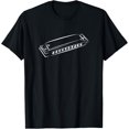 thumbnail image 1 of Harmonica t-shirt T-Shirt, 1 of 4