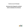 thumbnail image 1 of Harmonie des Rapports existant entre la Genèse et la Science (Paperback), 1 of 1