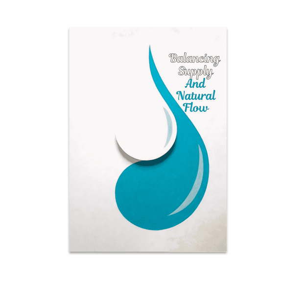 Harmonious Water Wall Art - Environmental Management Enthusiast - 13x19 Poster Print